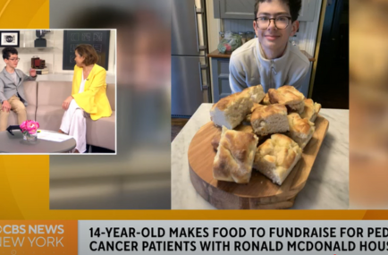 Teenage Chef Joshua Small's House Fundraiser Highlighted on CBS News New York