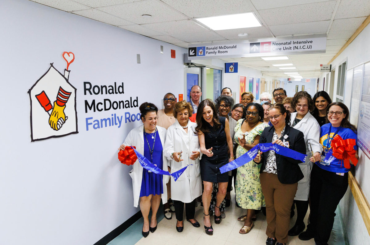 Ronald McDonald House New York opens new family room at Elmhurst Hospi