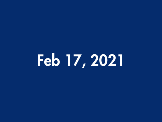 Wednesday, February 17, 2021