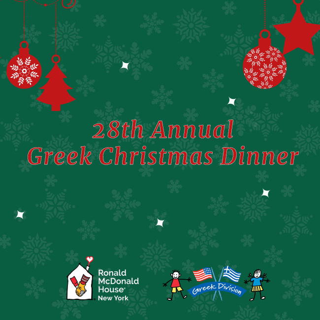 Greek Division 28th Annual Christmas Dinner