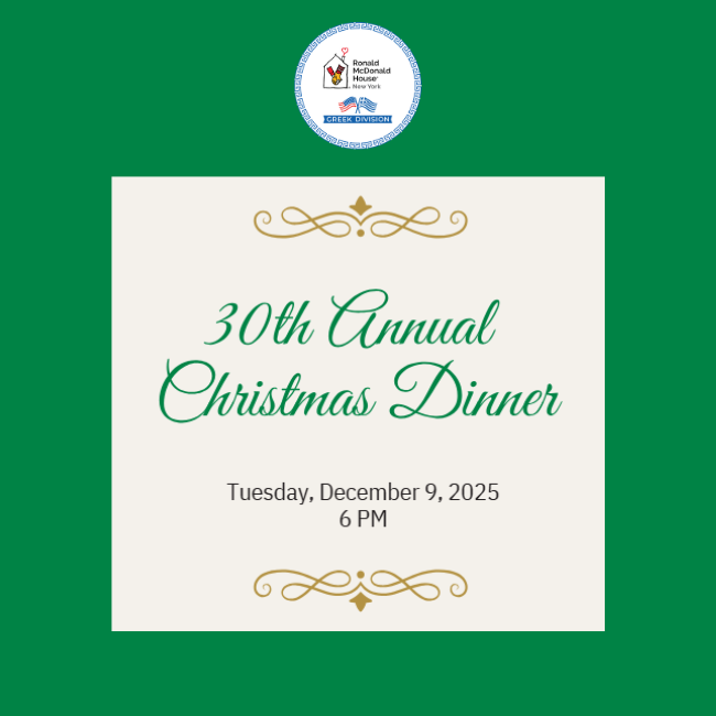 30th Annual Christmas Dinner 2025 | Greek Division