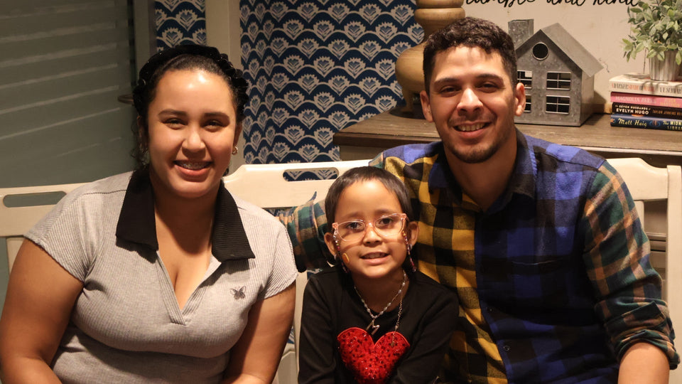 Melanie's family at Ronald McDonald House New York