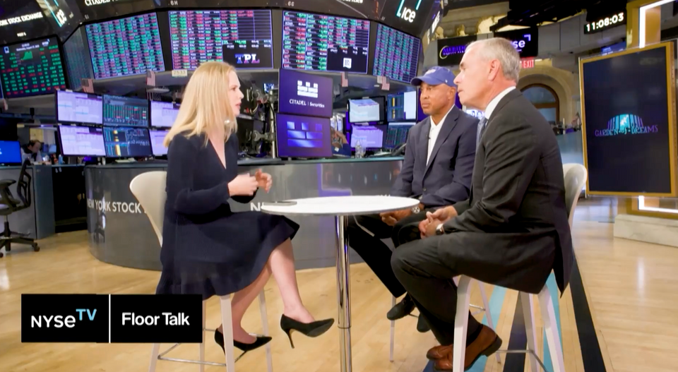 RMH-NY and Garden of Dreams Foundation on NYSE TV