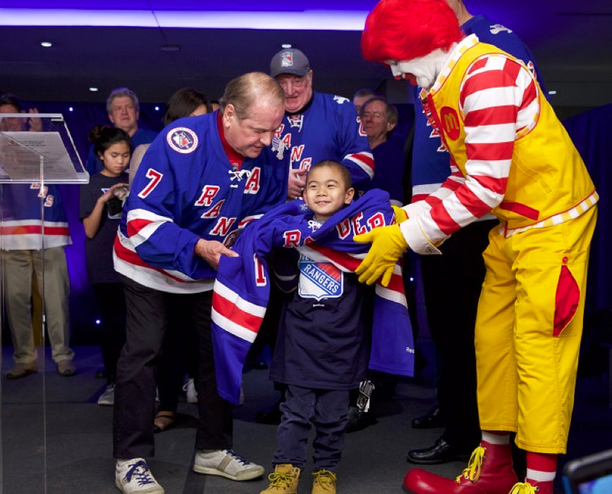 Ronald McDonald House New York and the New York Rangers Celebrate 26th Annual Skate with the Greats
