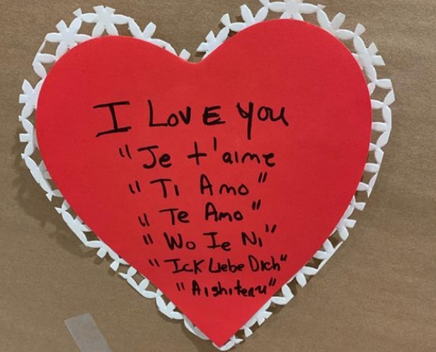 Wall of Love Boosts Spirits of Families