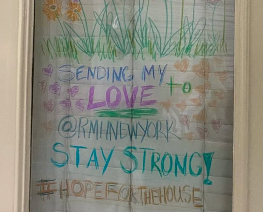 Window Messages Brings Hope for Ronald McDonald House New York Patients