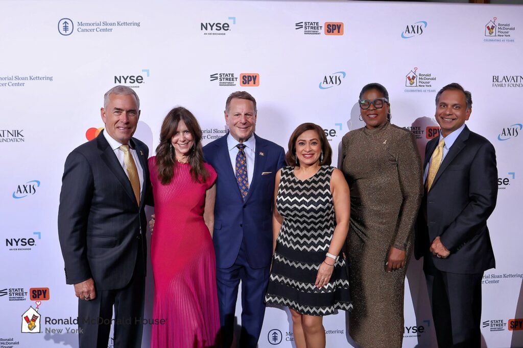 Steve Bensinger and the Board at Gala