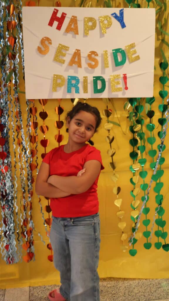 At the Seaside Pride Event