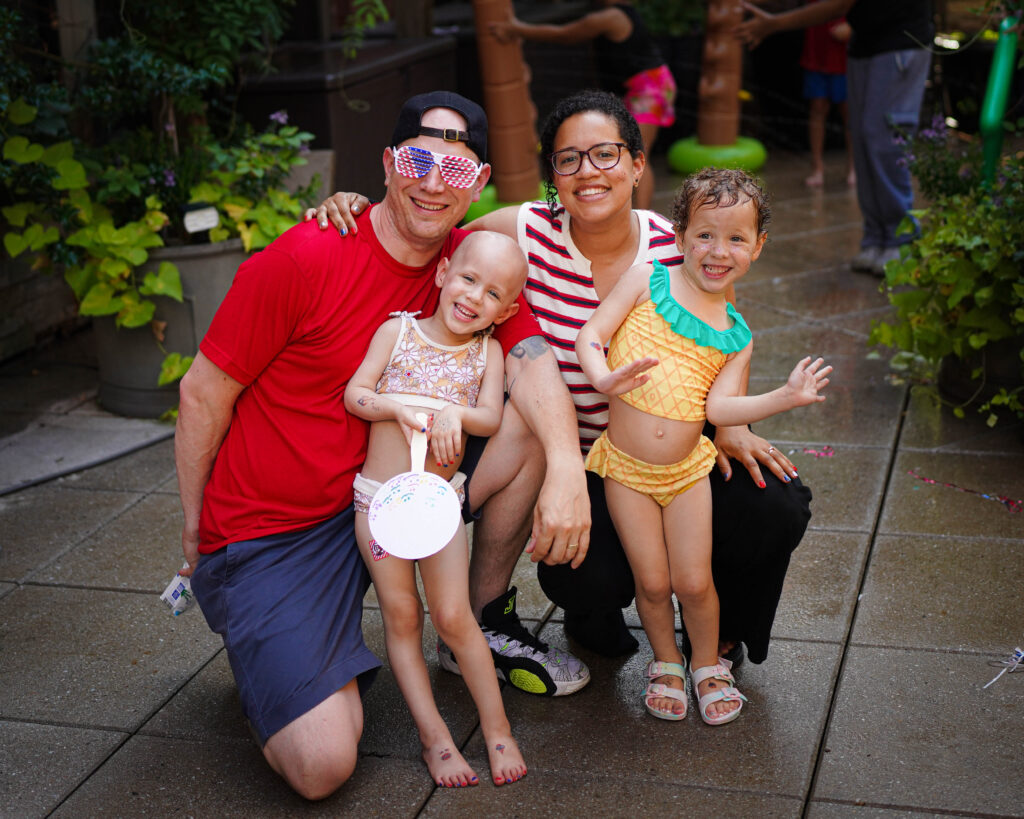 Family at 4th. of July celebration at RM H-NY
