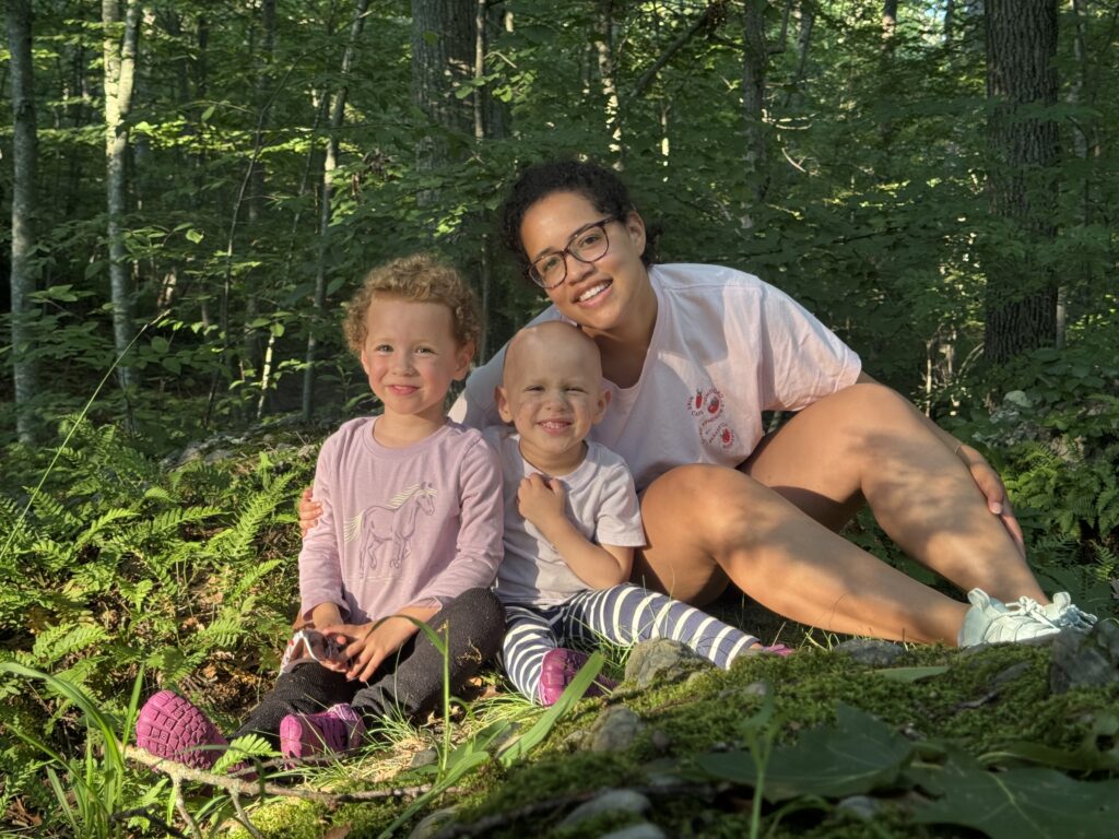 The Girls with Mom in NYC