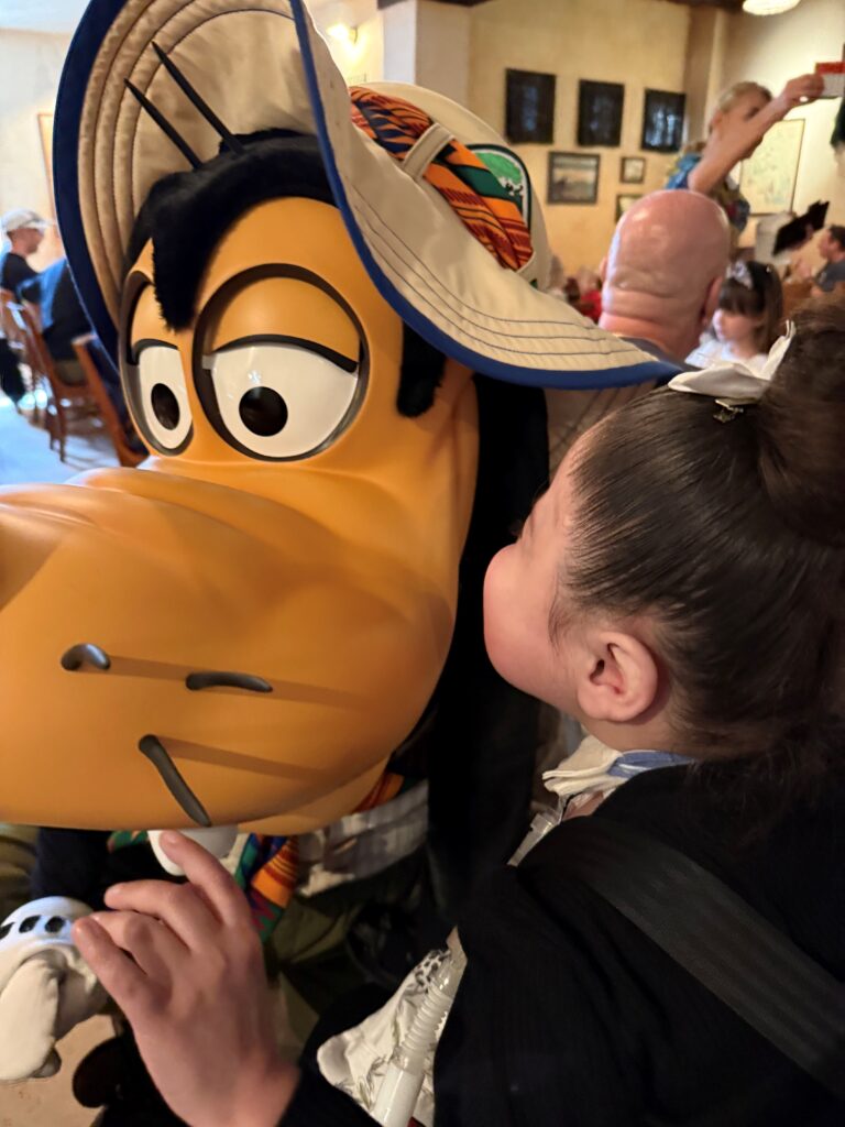 Sopfia and Goofy