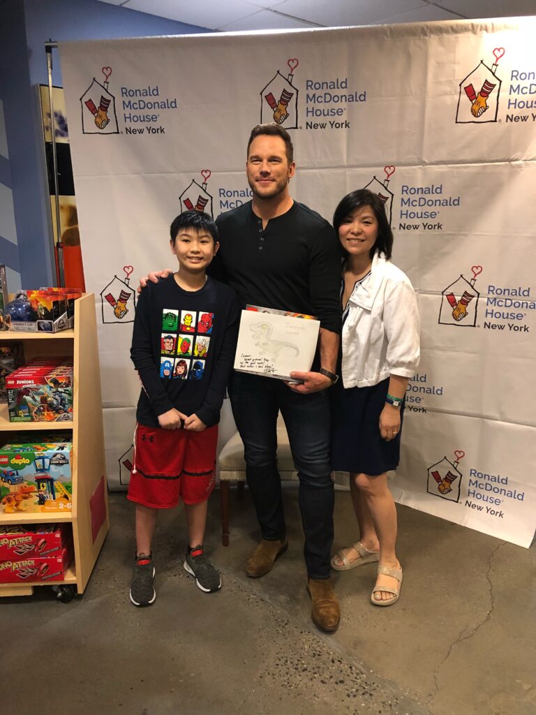 Connor and Chris Pratt
