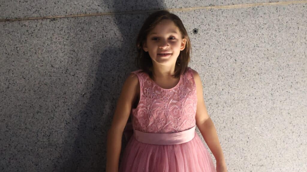 Alessia playing at Gala